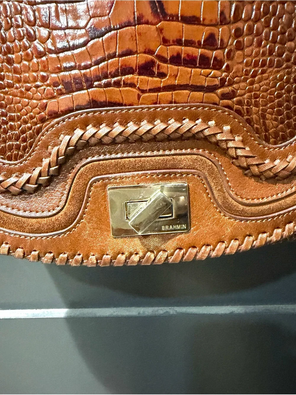 BRAHMIN Sonny Flap Crossbody Melbourne Collection